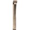 Ekena Millwork Thorton Slat Smooth Bracket w/ Offset Brace, Douglas Fir, 5 1/2"W x 48"D x 48"H BKT0604X48X48THR06SDF - alternate 4